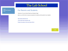 Tablet Screenshot of my.labschool.org